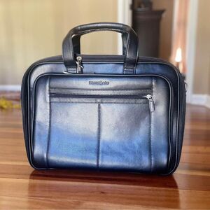 Samsonite Black Leather Briefcase​